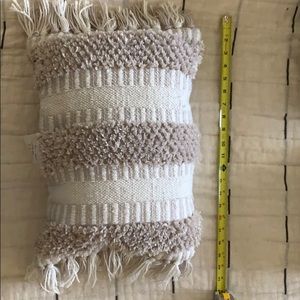 Boho accent pillow